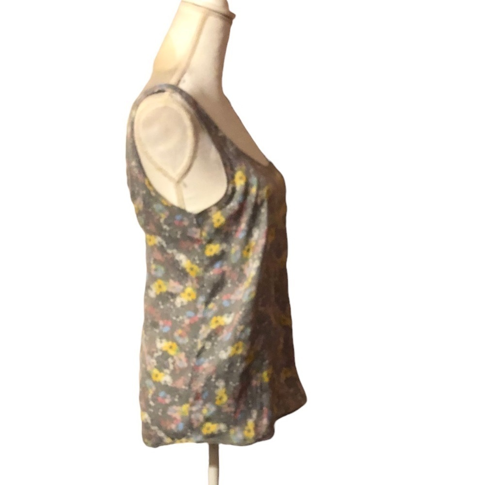 ⭐️ 3 For $15 Free People Intimately Satin Floral Blouse - Picture 2 of 6